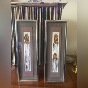 Boho original owl artwork